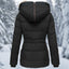 Women's Hooded Jacket with Pockets - Stylish Winter Coat for Women 4