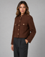 Women's Jacket | Cropped Fit, Gold Button Detail 2