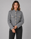 Women's Jacket | Cropped Fit, Gold Button Detail 4