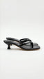 Women’s Kitten Heeled Slip-On Sandals