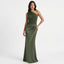 Women’s One-Shoulder Fitted Maxi Dress