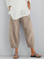 Women's Pants | Cotton Fabric, Elastic Waistband 2