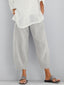 Women's Pants | Cotton Fabric, Elastic Waistband 4
