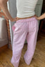 Women's Pants | Elastic Waist, Striped Pattern 1