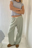 Women's Pants | Elastic Waist, Striped Pattern 12