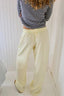 Women's Pants | Elastic Waist, Striped Pattern 5