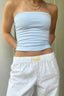 Women's Pants | Elastic Waist, Striped Pattern 7
