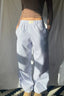 Women's Pants | Elastic Waist, Striped Pattern 8