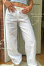 Women's Pants | Elastic Waist, Striped Pattern 9