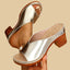 Women's Sandals | Thick Cushioned Heel, Contoured Orthopedic Sole 1