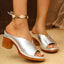 Women's Sandals | Thick Cushioned Heel, Contoured Orthopedic Sole 6