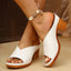 Women's Sandals | Thick Cushioned Heel, Contoured Orthopedic Sole 7