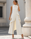 Women's Set | Sleeveless Top, Wide Leg Trousers 0