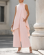 Women's Set | Sleeveless Top, Wide Leg Trousers 11