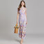 Women’s Sheer Summer Dress | Floral Embroidery, Maxi Length 10