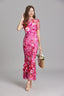 Women’s Sheer Summer Dress | Floral Embroidery, Maxi Length 4