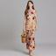 Women’s Sheer Summer Dress | Floral Embroidery, Maxi Length 6