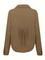 Women's Shirt | Long Sleeves, Lapel Collar 7