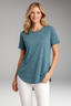 Women's Shirt | Round Neck, Curved Hem 0