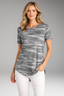 Women's Shirt | Round Neck, Curved Hem 11