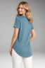 Women's Shirt | Round Neck, Curved Hem 2