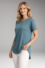 Women's Shirt | Round Neck, Curved Hem 3