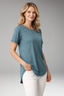 Women's Shirt | Round Neck, Curved Hem 4