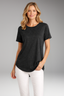 Women's Shirt | Round Neck, Curved Hem 7