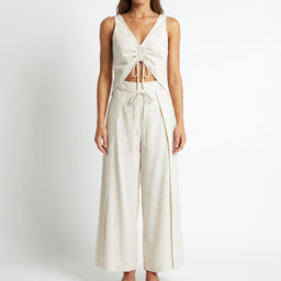 Women’s Sleeveless Summer Two-Piece Set