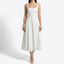 Women’s Square Neck Sleeveless Midi Dress