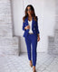 Women's Suit | Double-Breasted Blazer, Slim-Fit Trousers 10