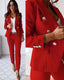 Women's Suit | Double-Breasted Blazer, Slim-Fit Trousers 2
