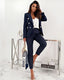 Women's Suit | Double-Breasted Blazer, Slim-Fit Trousers 6