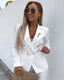 Women's Suit | Double-Breasted Blazer, Slim-Fit Trousers 9