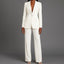 Women's Suit | Tailored Blazer, Wide-Leg Pants 0