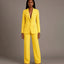 Women's Suit | Tailored Blazer, Wide-Leg Pants 11