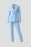 Women's Suit | Tailored Jacket, Straight Leg Trousers 1