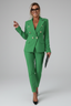 Women's Suit | Tailored Jacket, Straight Leg Trousers 12