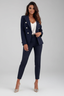 Women's Suit | Tailored Jacket, Straight Leg Trousers 6