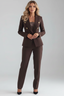 Women's Suit | Tailored Jacket, Straight Leg Trousers 7