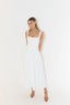 Women’s Summer Dress | Midi Length, Square Neckline 4