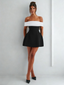 Women’s Summer Dress | Mini Length, Off-Shoulder Design 0