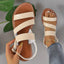 Women’s Summer Sandals | Vegan Leather, Three Strap Design 2