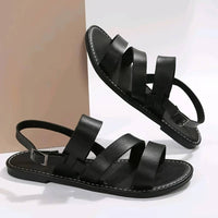 Women’s Summer Sandals | Vegan Leather, Three Strap Design 4
