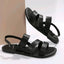 Women’s Summer Sandals | Vegan Leather, Three Strap Design 4