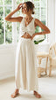 Women’s Summer Set | Sleeveless Top, Wide Leg Pants 0