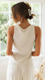 Women’s Summer Set | Sleeveless Top, Wide Leg Pants 4