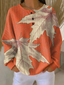 Women's Sweater | Knitted Waffle Texture, Brushed Interior 9