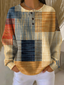 Women's Sweater | Waffle Knit Texture, Brushed Interior 10