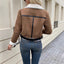Women's Teddy Fleece Jacket with Collar, Pockets | Stylish Winter Coats for Women 4